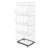 Picrin 18.89'' W Iron Shelving Unit with Wheels-1709938753