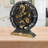 Desk wooden Clock Round 10 inches with Real Moving Gears (Transformable into a Wall Clock - detachable base) Canada Collection-1049897947