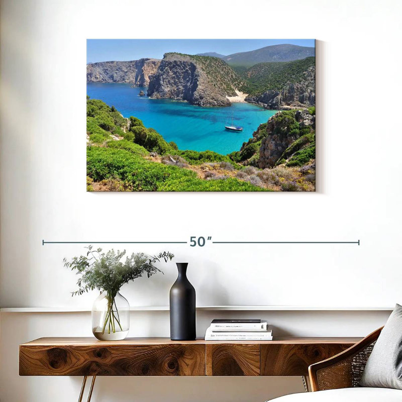 Gillard Sardinia, plage d'Alghero, H 24 po x l 36 po
