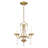 Blaney 3 - Light Steel Dimmable Chandelier-1034440967-1058252608