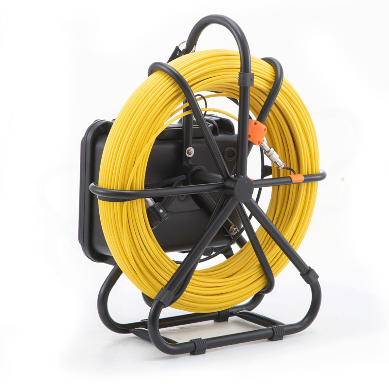 Caméra pour égouts Caméra de contrôle de tuyau avec capteur de 9125P à écran de 120 Hz 300 pi