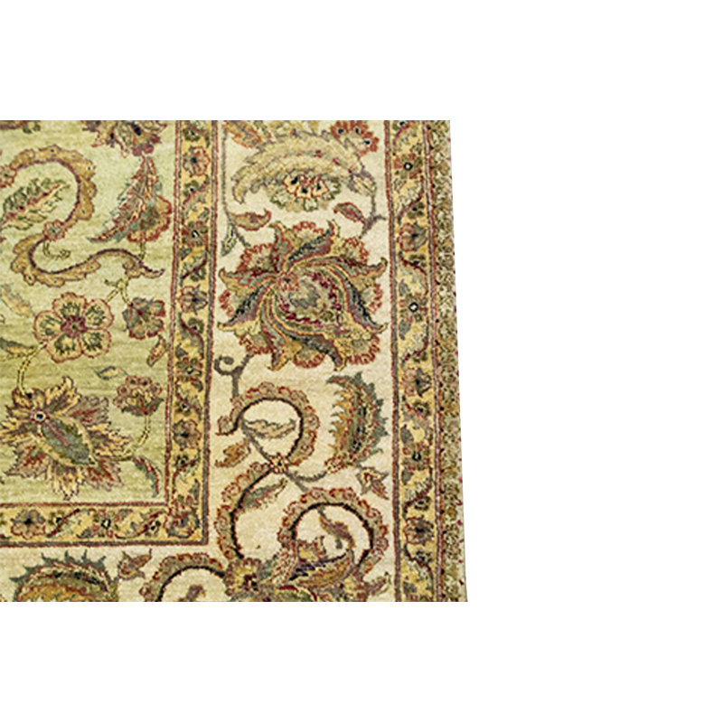 Wool Oriental Area Rug in Brown