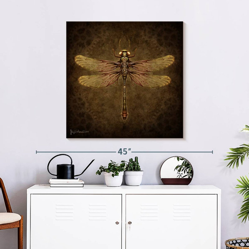 Brampt Steampunk Dragonfly, 30" H x 30" W