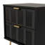 Baudi 45cm W Manufactured Wood Bedside Table-1095705484