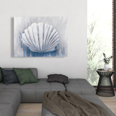 Bleu feston - toile bleue classique pour la décoration intérieure