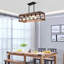 Lustre 5 lumières pour salle à manger, îlot de cuisine, décor de café (sans ampoules) -355275643