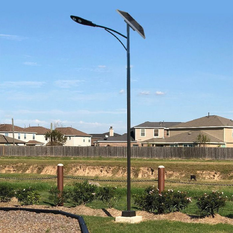 30-Watt LED Solar Power Dusk to Dawn Outdoor Security Area Light