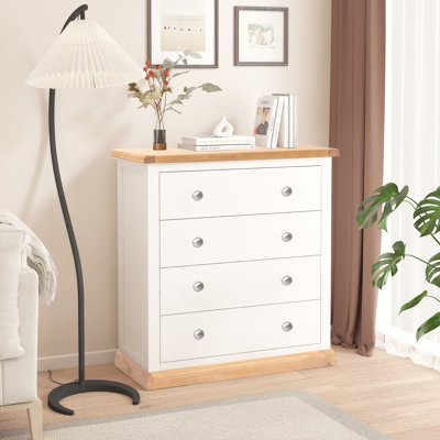90 cm W Chest of 4 Drawers