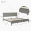 Wood Platform Bed-812457410-810645049