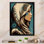 Portrait d'une femme bohémienne IV sur toile