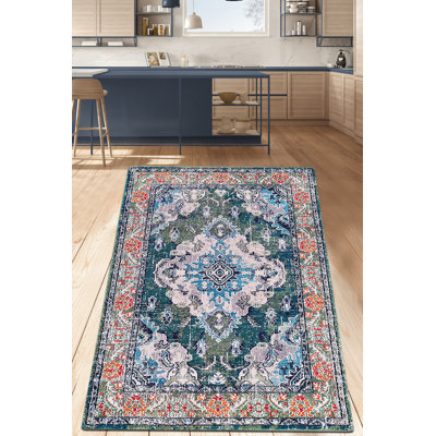 Stylish Hall Carpet, 100% Polyester, 31.5 x 39.4 inches | 10 mm Pile Height, 1.5 lbs/sq ft | Antibacterial, Non-Slip Underside, Machine Washable | Perfect for Entryways & Living Rooms, Easy Care & Modern Design