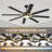 Indoor Ceiling Fan With Light Kit And Remote, Reversible Motor-254132127-254132097-255617307