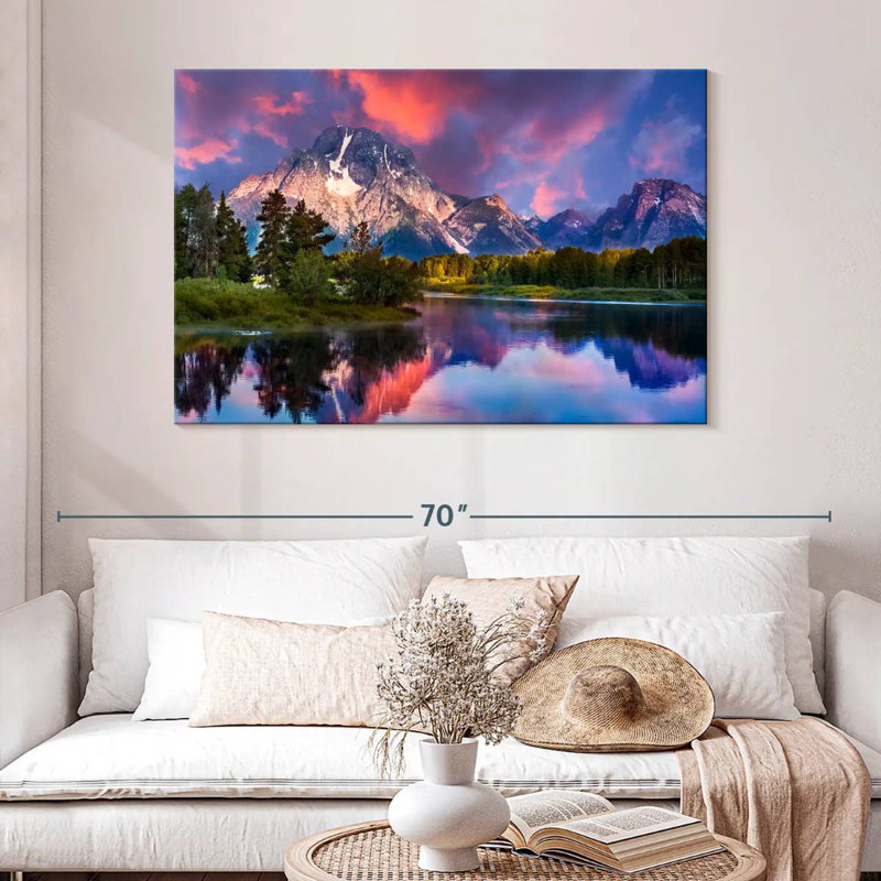 Alvord Grand Teton lumière du jour, H 32 po x l 48 po