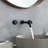 Wall Mounted 2-handle Bathroom Faucet