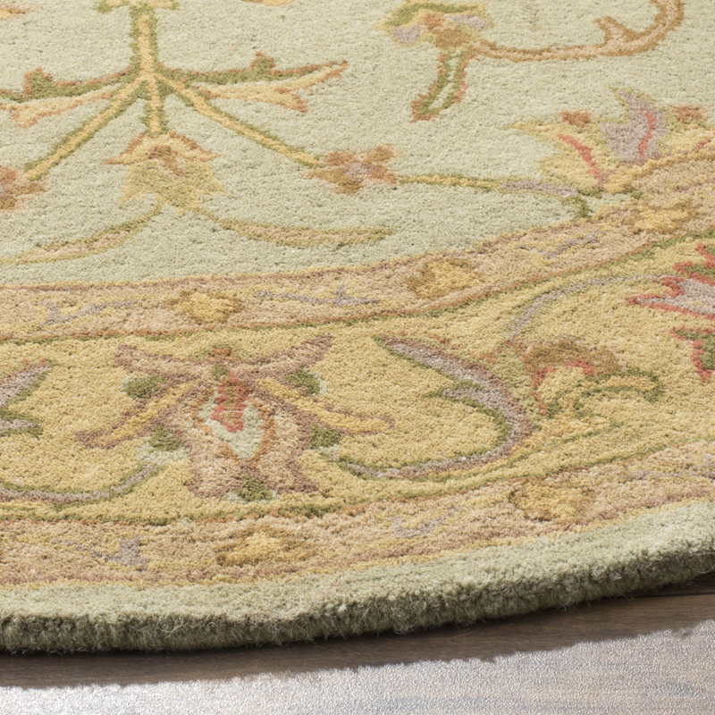 Taylor Hand Tufted Wool Oriental Rug, Oval 4'6" x 6'6" 