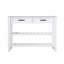Console de rangement en bois Ajada avec 2 tiroirs de rangement et 2 tablettes à niveaux-1626641441