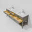 Ensemble de meuble-lavabo double 84 po-82339573-82339575