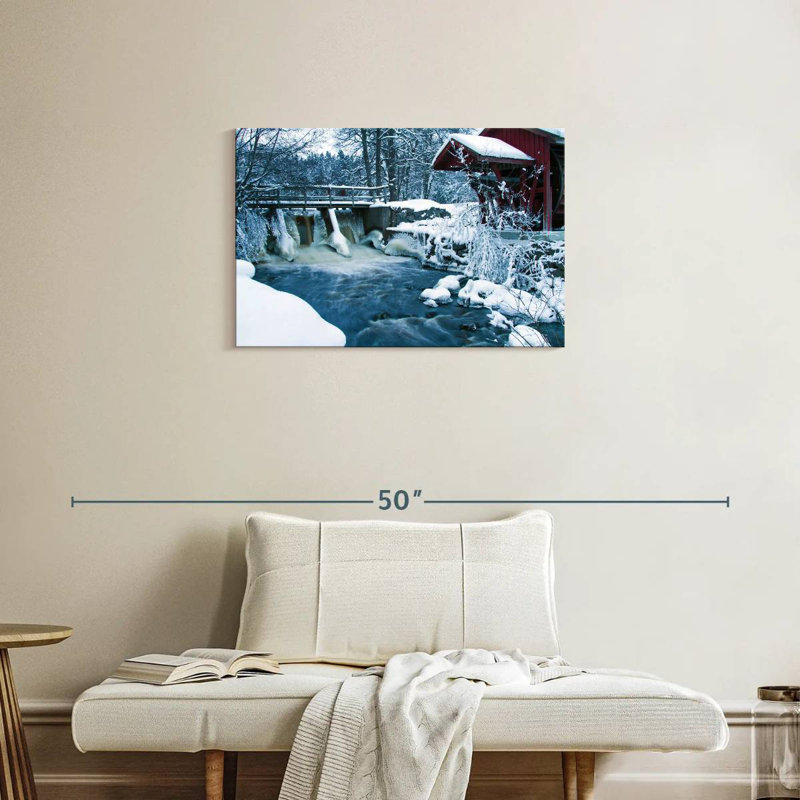 Alvord Winter River, H 20 po x l 30 po
