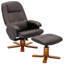 Fauteuil pivotant rembourré Ietske-1870546481