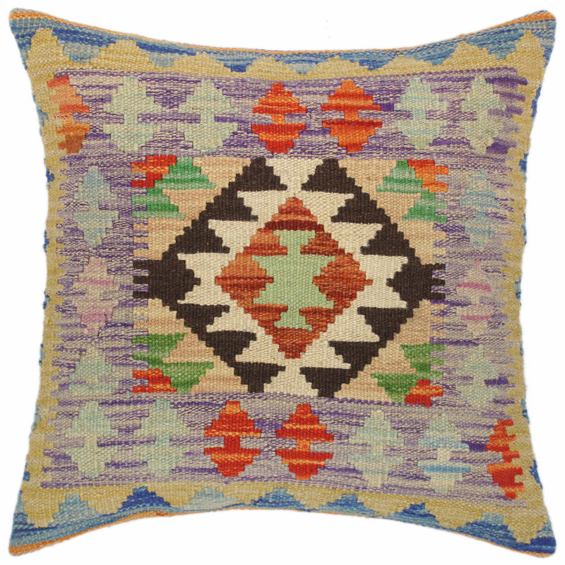 Housse et insert de coussin carré 100% laine