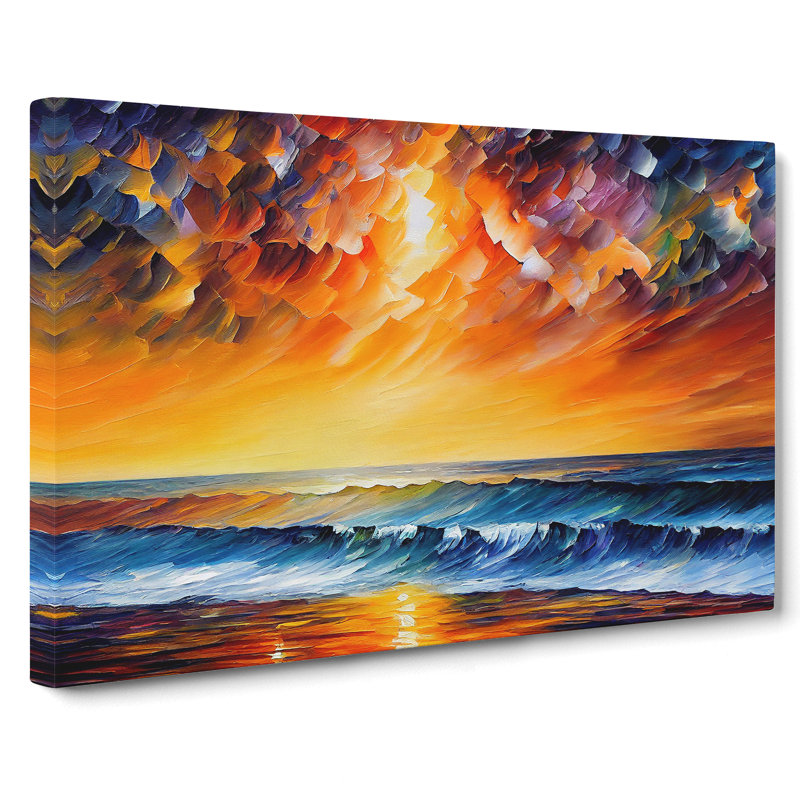 Golden Beach Vol.3 - Wrapped Canvas Print, 35cm H x 50cm W x 3cm D
