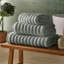 Silentnight Ribbed Cotton Bath Sheet Towel-106244139-124302037