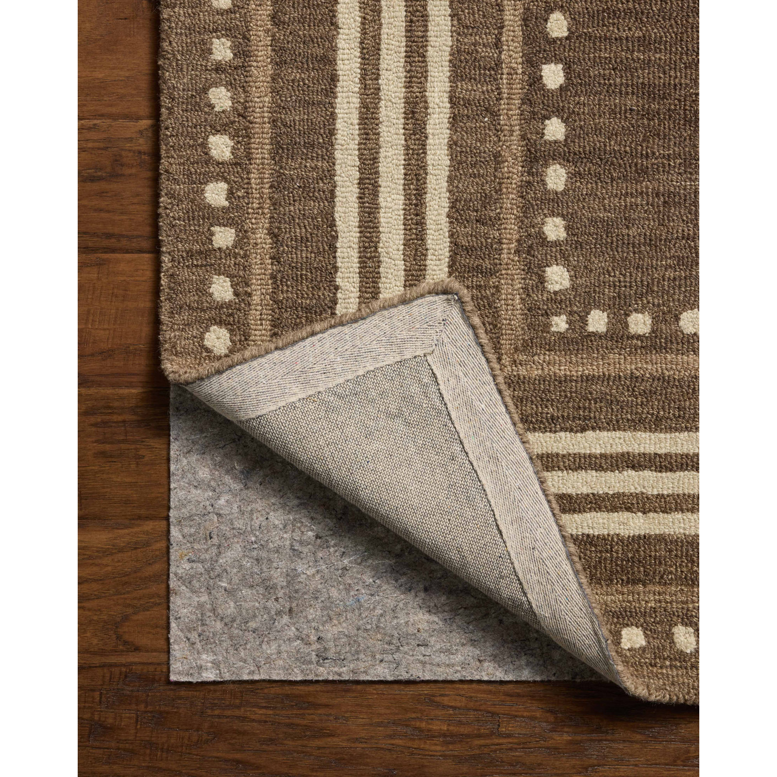 Alfie Bark / Natural Area Rug, Rectangle 3'6" x 5'6"