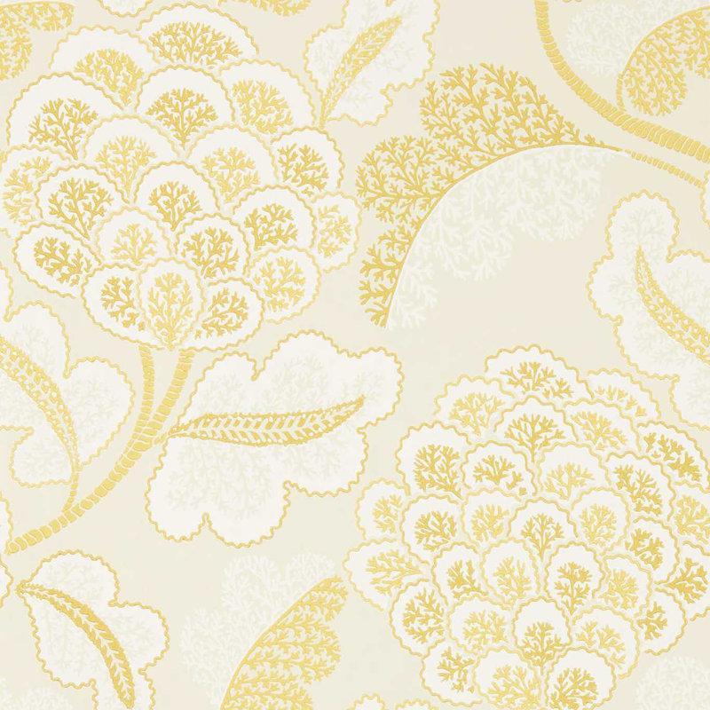 Flourish 10.05m x 52cm Wallpaper Roll, First Light/Nectar