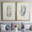 Oysters On The Bay I - ensemble de 2 reproductions d'art sur toile encadrées-329097860-329097857