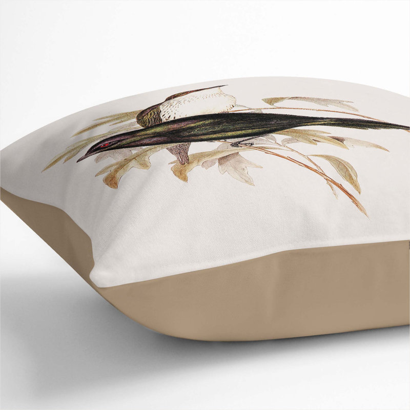Square Cushion, Stone, 55cm H x 55cm W x 20cm D
