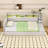 Upholstered Daybed with Trundle, Charging Station and LED-682425799-682425797