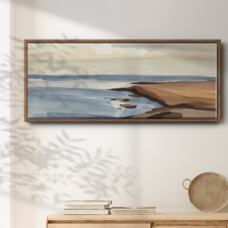 Shore Days II- Framed Canvas