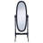 Dunne Black Cheval Mirror