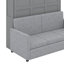 Lit escamotable double avec coussin-352963427