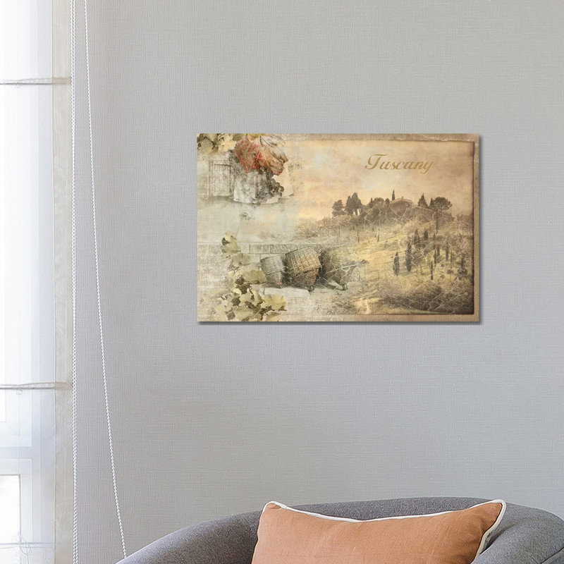 Tuscany by PI Studio - Wrapped Canvas Print, 66.04 cm H x 45.72 cm W x 1.91 cm D