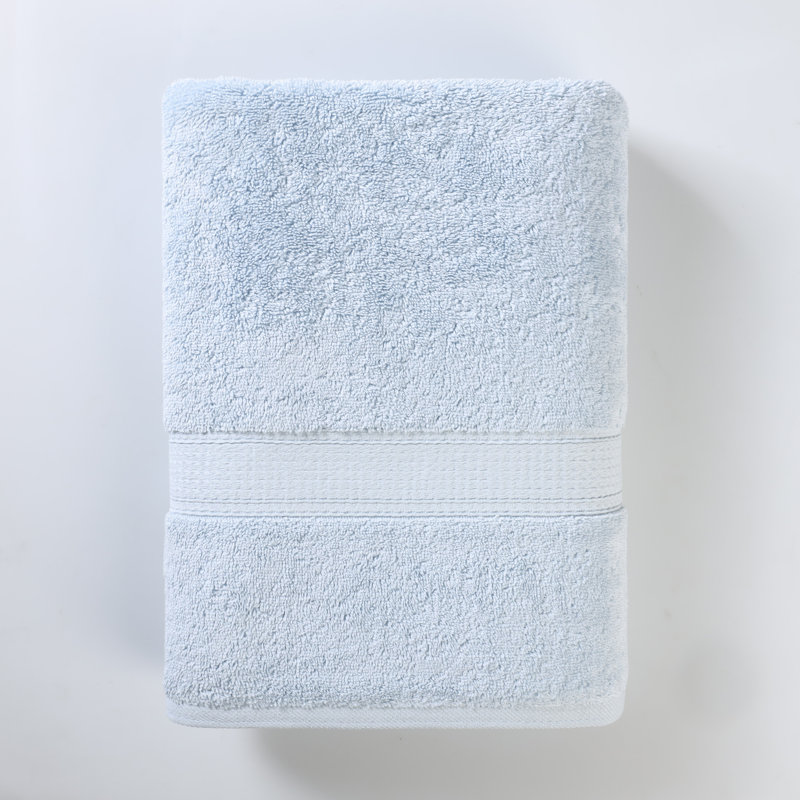 Serviette de bain en coton Payten Classic, Bleu pâle