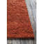 Strata Handmade Shag Wool Red Area Rug-700423352-738581309