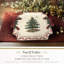 Christmas Tree Ribbons Square Platter