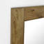 Wyalusing Oak Wood Sliding Barn Door Mirror-1225650214-1225650215