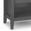 Amherst - Table de chevet - Noir