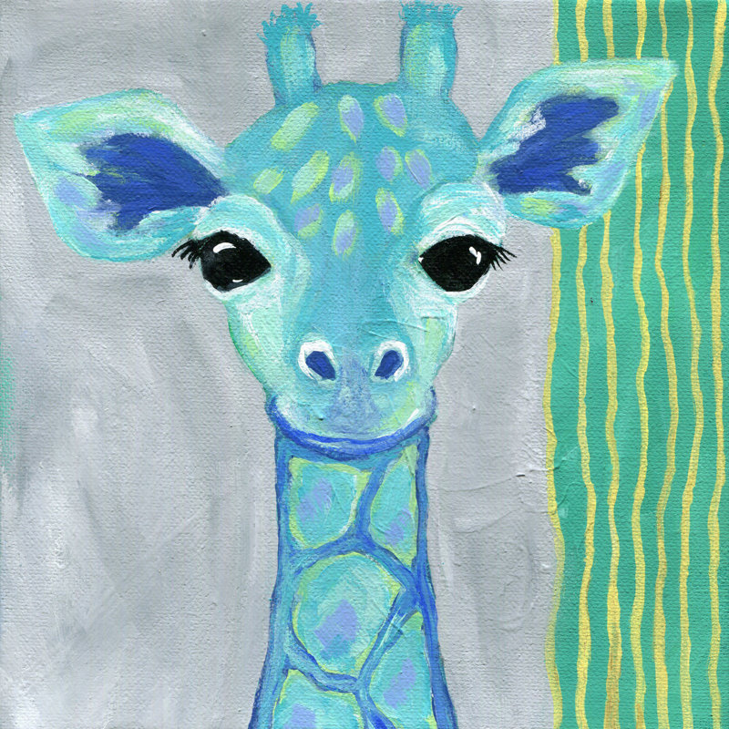 Jill Lambert - Painting on Canvas, 45cm H x 45cm W