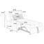 Upholstered 43.74 " Sleeper Sofa
