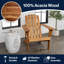 Chaise Adirondack en bois massif Avemaria-916592279