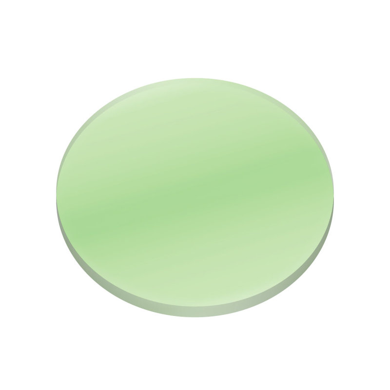 Lunas Amber Lense, 0.25" H x 2.5" W x 2.5" D, Green