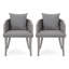 Chaise de patio en galets