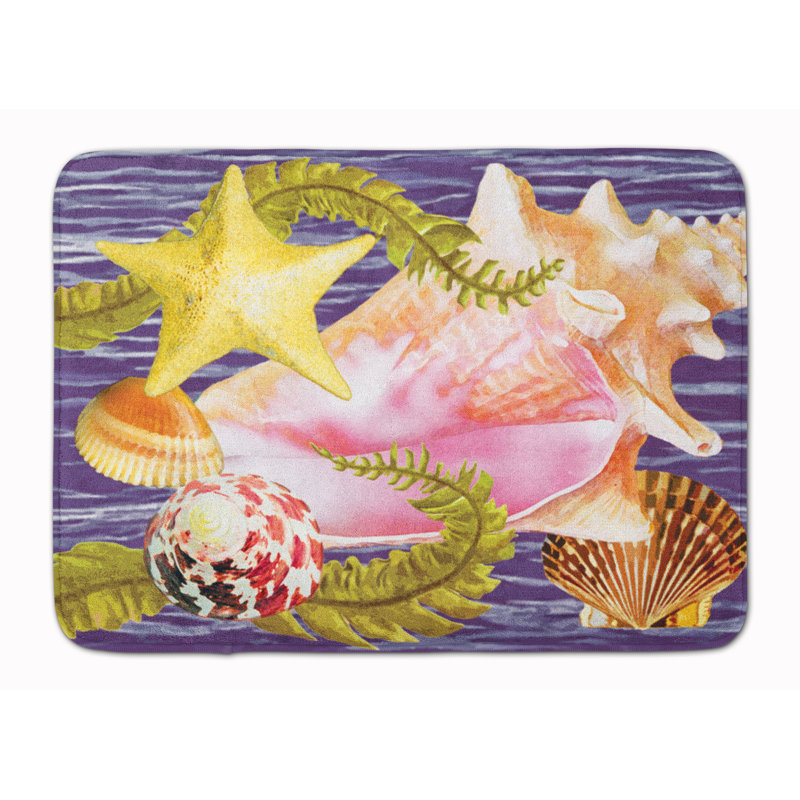 Rosiland Solomon Memory Foam Non-Slip Bath Rug