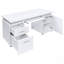 Bureau d'ordinateur avec 2 tiroirs, une armoire et un plateau à clavier réglable pour une ergonomie et une organisation améliorées-1257329885