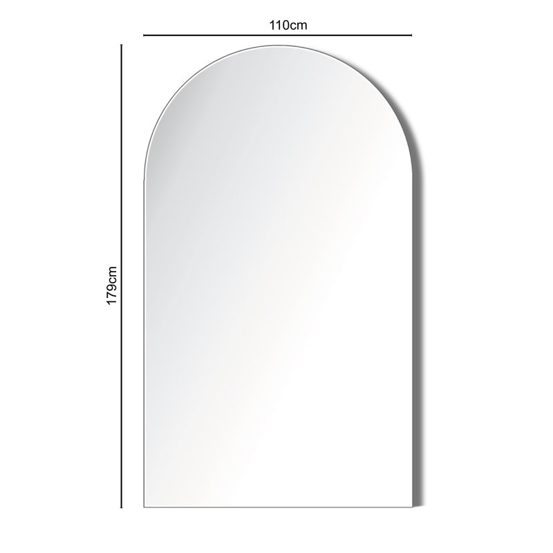 Arch Mirror, 179 cm H x 110 cm W