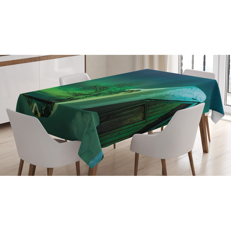 Aurora Borealis Tablecloth, 90" x 60"