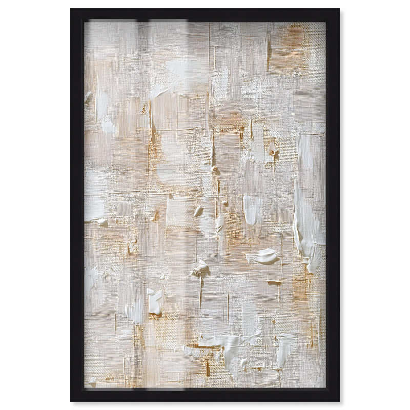 «Earth's Crust II Boho Decor Shadowbox» par Art Remedy, Noir, H 16 po x l 11 po